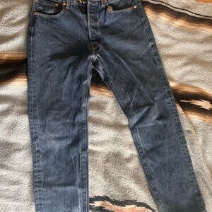 Levi's Classic Indigo Straight Jeans